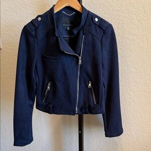 Banana Republic Dark Blue Bomber Jacket